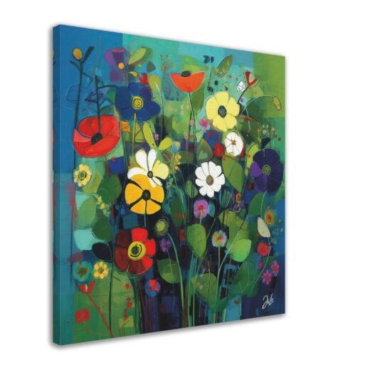 JoloCreative Wall Art posters and Prints Flowers Floral Art Abstract Modern